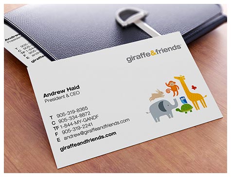 giraffe & friends Business Card