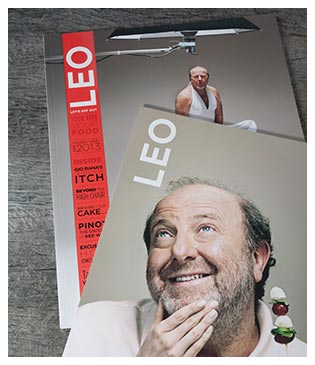 LEO Magazine Front and Back